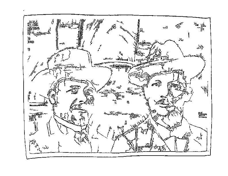 ZanesvilleMuse's tweet image. Color the ZMA! Today's coloring page is "Men of Clay" by Mary Ann Tipple. Download the coloring page here, bit.ly/2YSkErI
Share your finished coloring pages with us using #MyZMAart #Colorourcollection