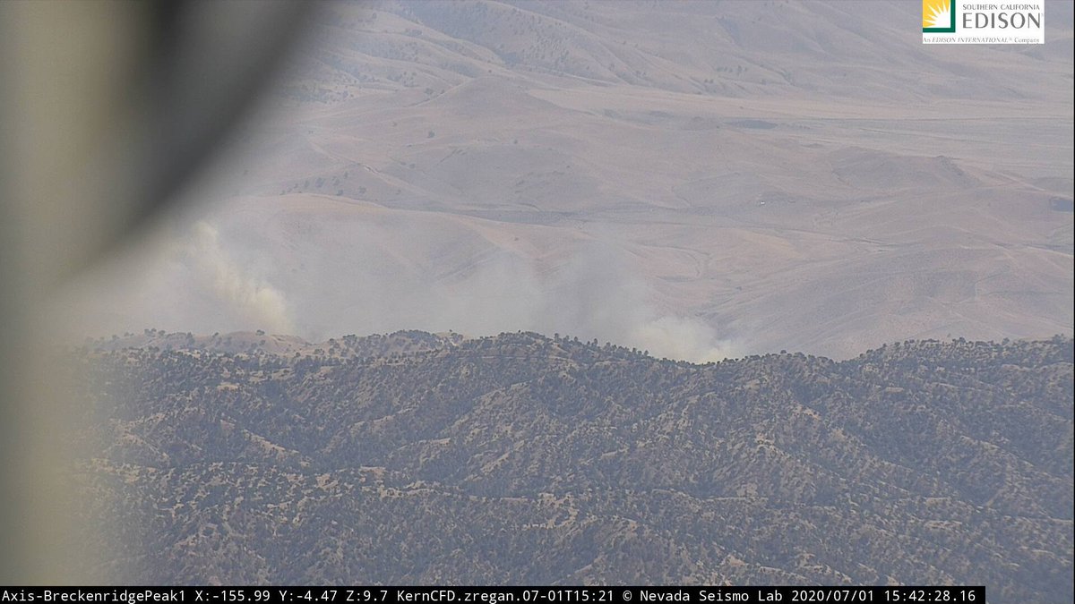 barkflight's tweet image. Also looks like #KernCountyFire has another fire brewing in the Baker Grade / Bena Road area.