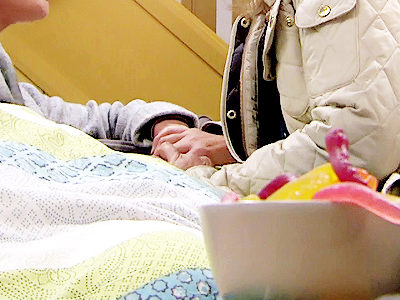 the sitting standing-at-the-altar