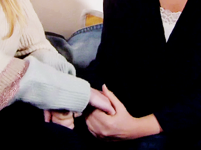 the sitting standing-at-the-altar