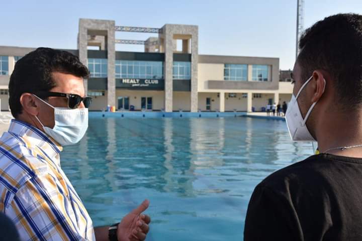 تفقد الدكتور أشرف صبحي وزير الشباب والرياضة لبعض الأندية الرياضية و مراكز الشباب
#وزارة_الشباب_be_safe