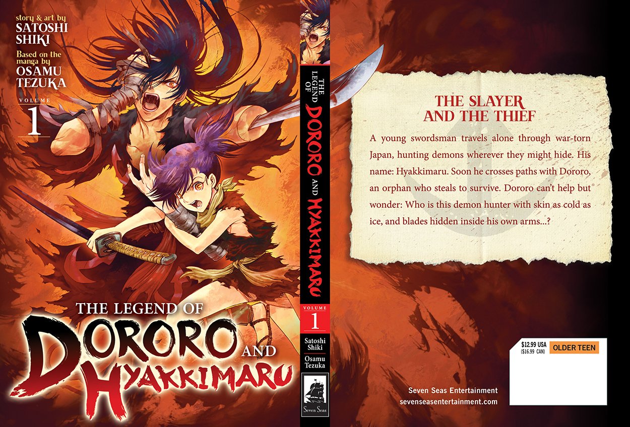 The Legend of Dororo and Hyakkimaru Manga Volume 5