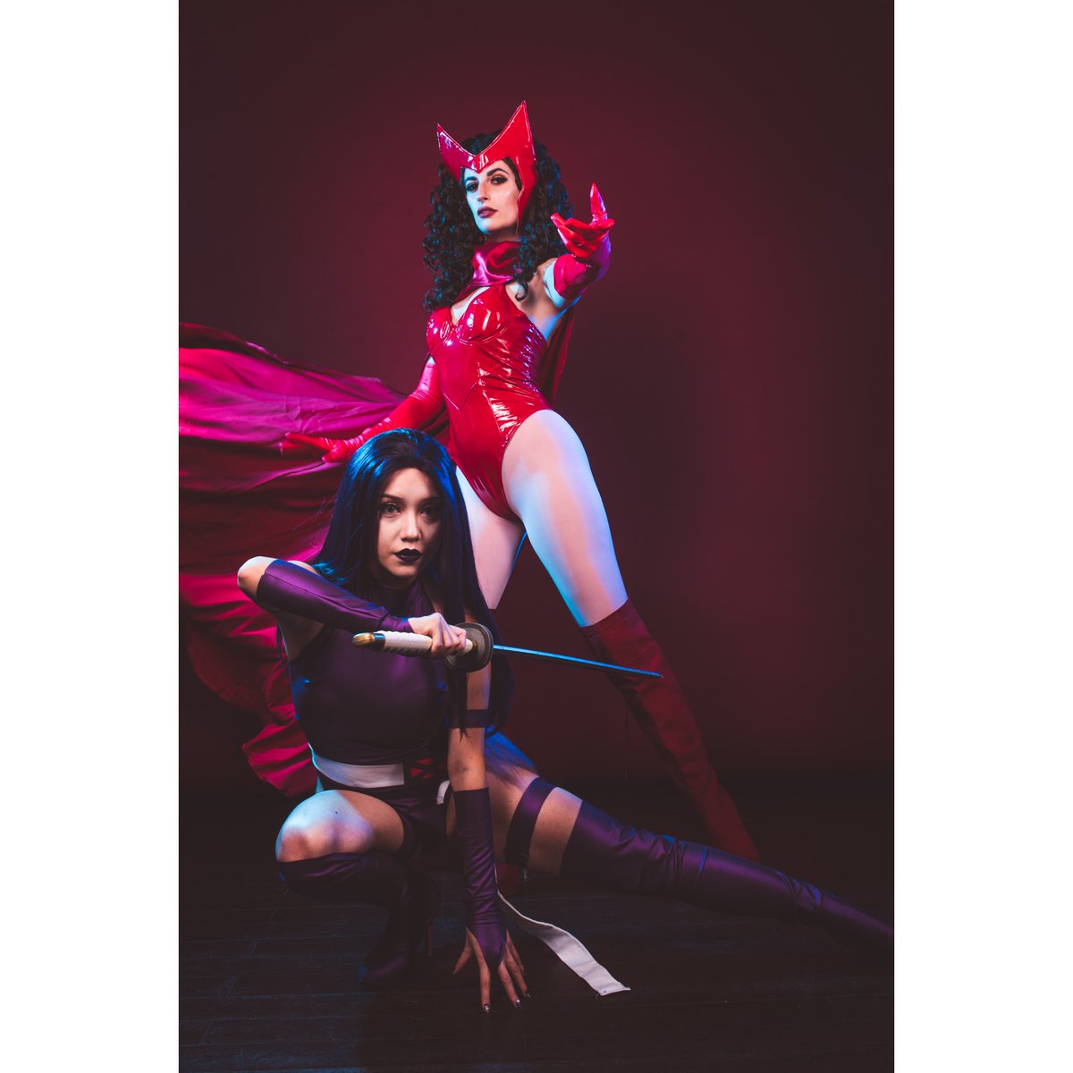 Happy #wcw to all of my ladies! But especially @rincosplaynyc as Psylocke 😻😻😻 📸: @cgrandemedia @fuitdiamond @poormodels #scarletwitch #psylocke #cosplay #cosolaybabes #like4like #picoftheday #girlsofig #marvel #sharemycosplay