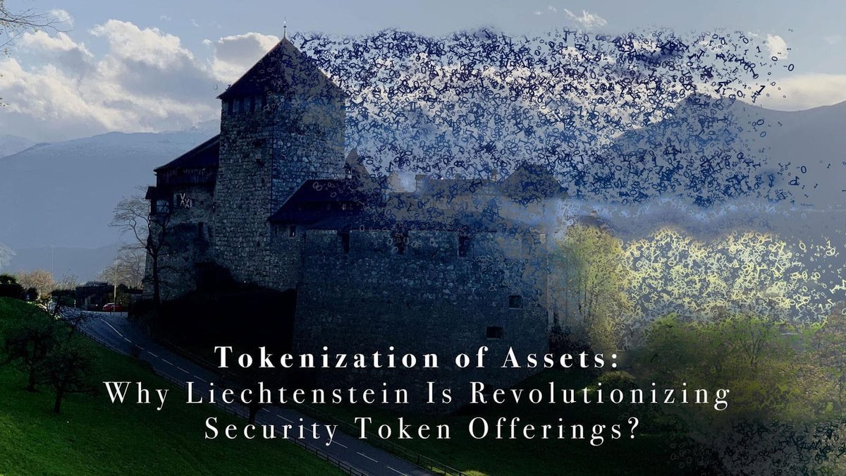 lcx's tweet photo. Tokenization of Assets: Why Liechtenstein Is Revolutionizing Security Token Offerings?
📰 by The @Yale Tribune 🎓
https://t.co/CFY1pLsOFE https://t.co/JIOxYy6bEB