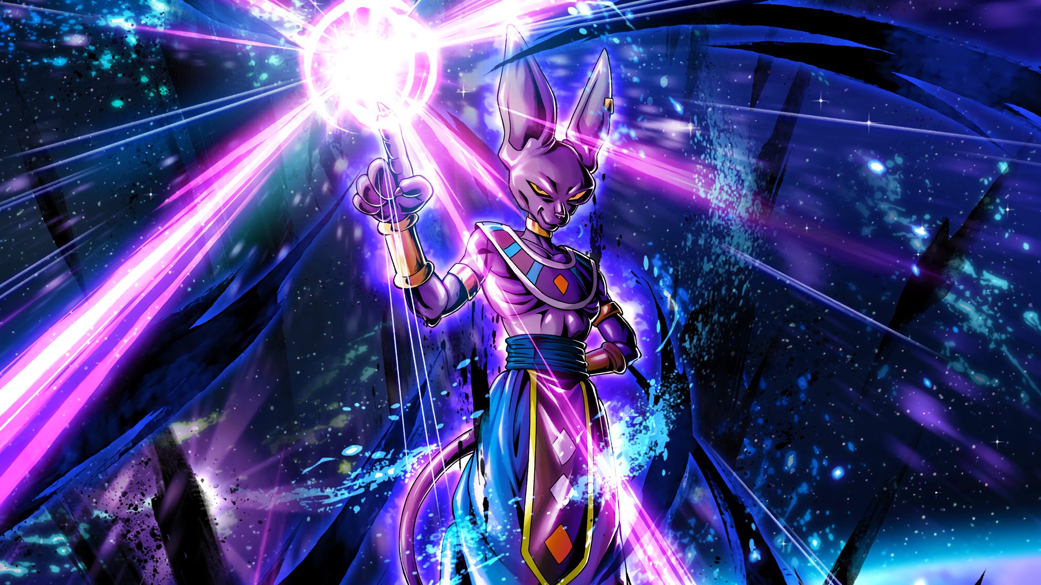 Featured image of post Goku Vs Beerus Wallpaper 4K Majin vegeta by my sister grey artist on instagram