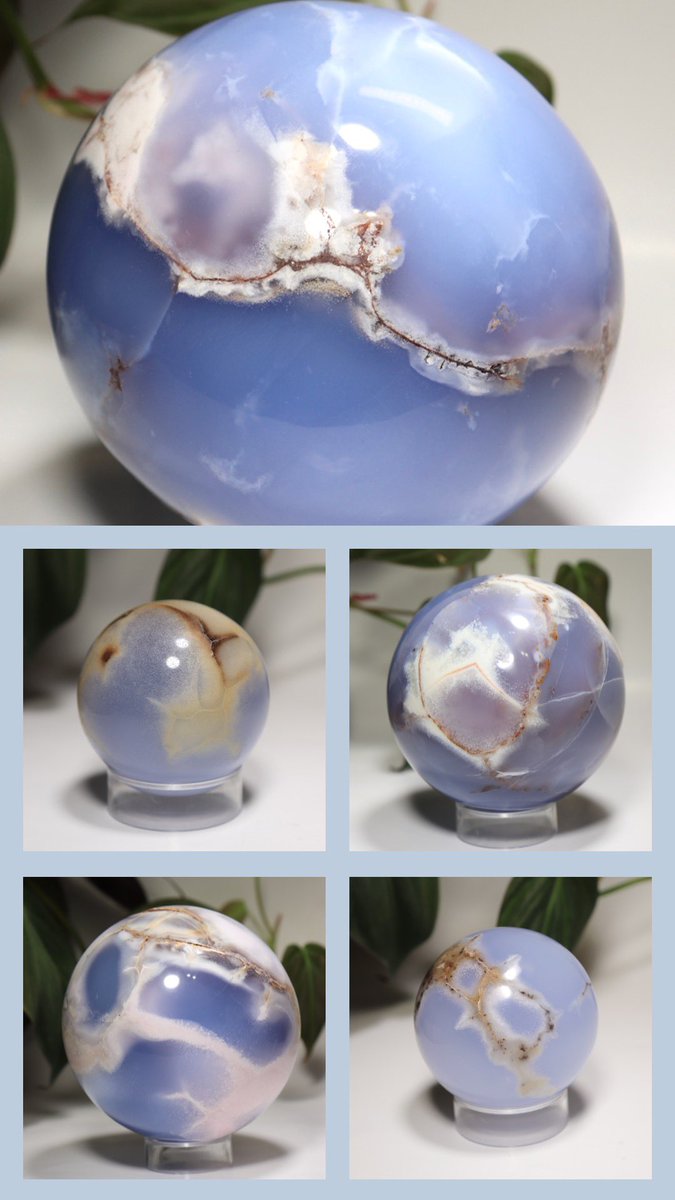 mantra_minerals's tweet photo. website update this sunday 7.5 at 2:00pm PST!✨
-
here are just a select few of the labradorites &amp; “dragon egg” blue chalcedony that’ll be available🦋 https://t.co/ClwRcTqghi