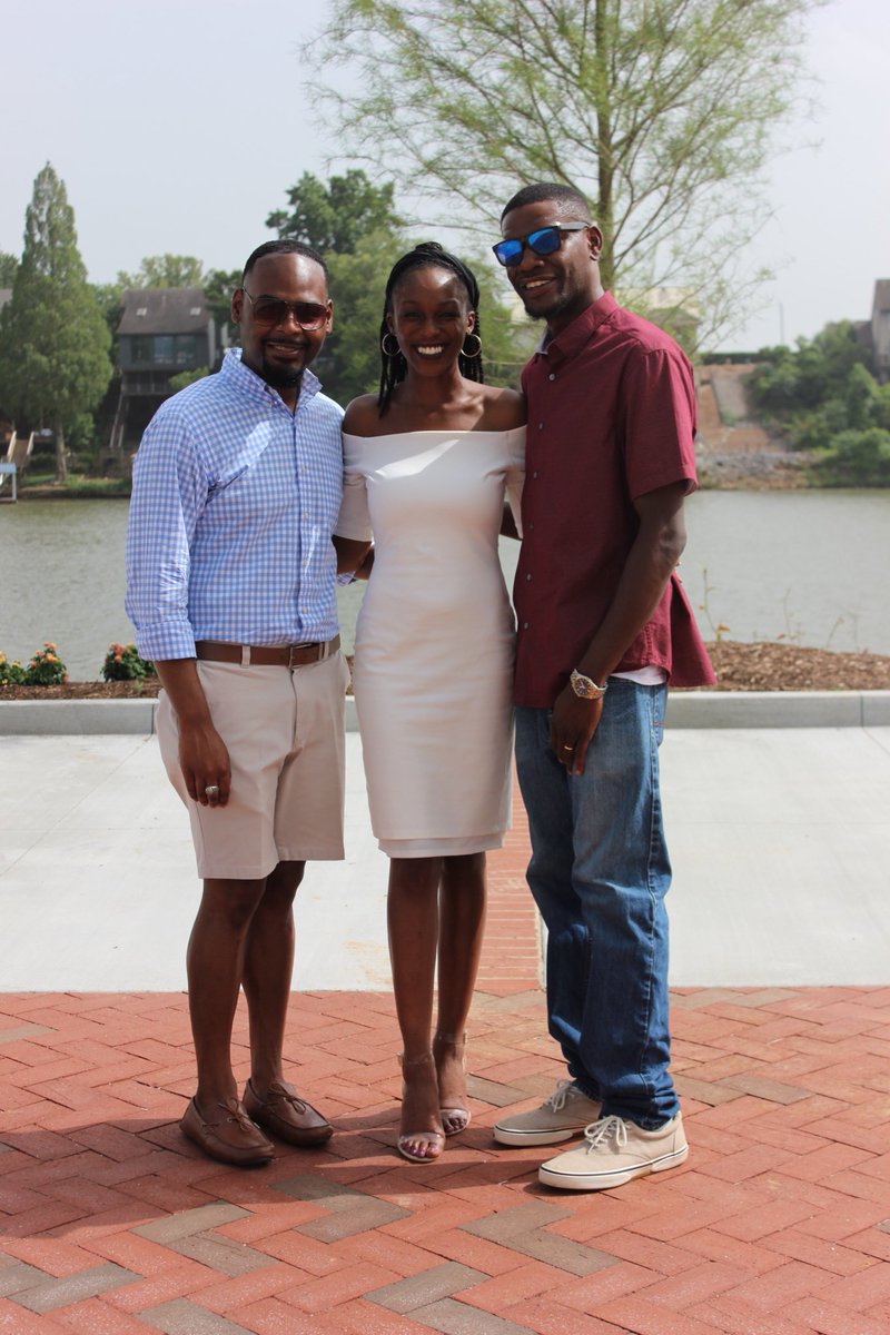 SirPNO1906's tweet photo. My childhood cousin said, “I Do” by the river. Congratulations Morgan &amp; Geffren!
#WeddingWednesday
#WilliamsBecomesBoneparte
#WhateverItTakes2O2O https://t.co/dhbjbTgVGU