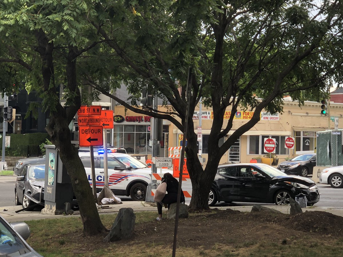 Another major car accident this afternoon at the intersection of Rhode Island Ave and First St NW in #bloomingdaleDC - #DDOT <a href="/DDOTDCDirector/">Director of the DC Dept of Transportation (Parody)</a> something needs to be done here....