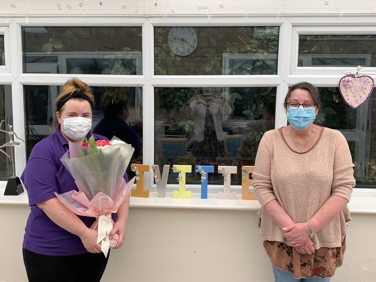 We are so proud of our wonderful Activity Coordinator Laura Foulds who has been recognised for her amazing and caring work with our residents #InThisTogether