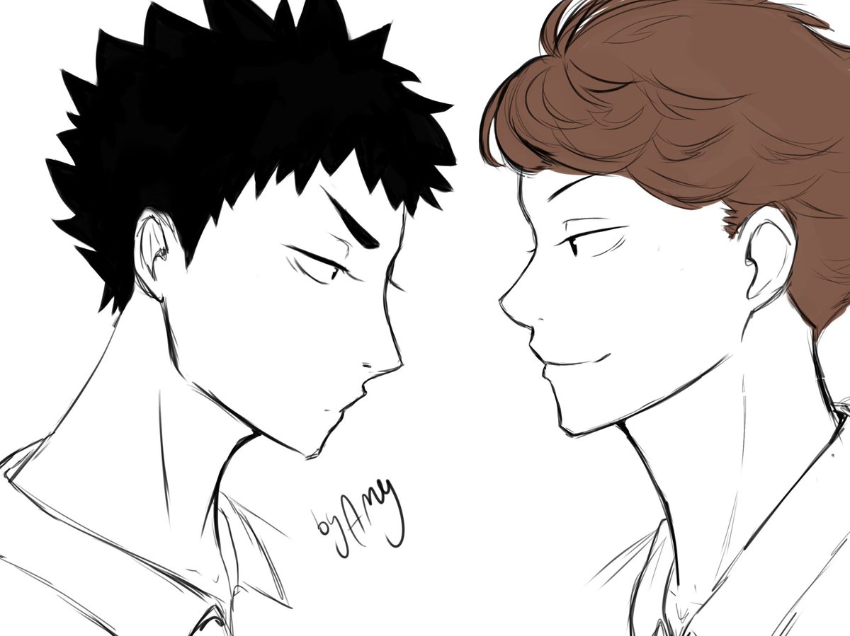 AnotherhardStan's tweet photo. No day without my gay volleyball anime shit ♡
#haikyu #iwaoi #iwaizumihajime #oikawatooru #haikyu #oikawa #iwaizumi #tooru #hajime #ship #weeeb #anime https://t.co/EDsstiuCGK