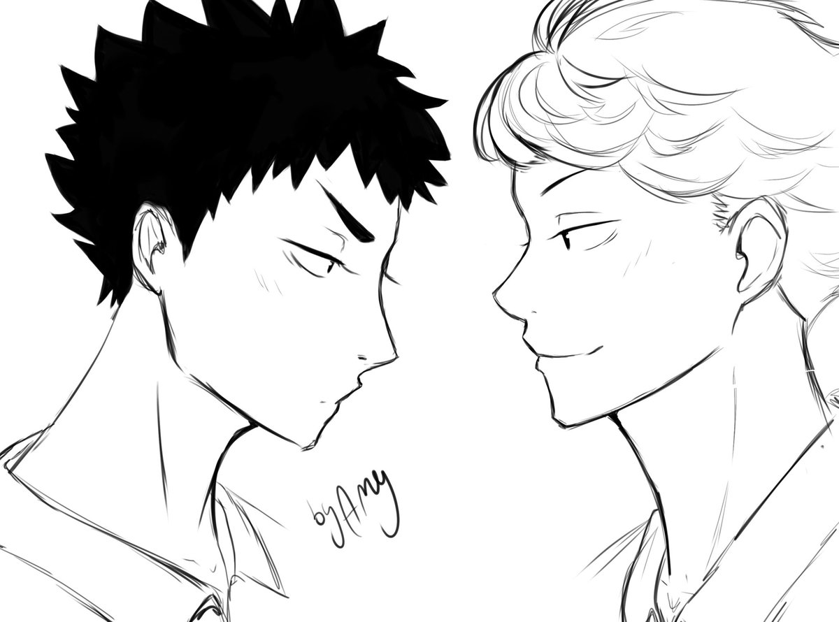 AnotherhardStan's tweet photo. No day without my gay volleyball anime shit ♡
#haikyu #iwaoi #iwaizumihajime #oikawatooru #haikyu #oikawa #iwaizumi #tooru #hajime #ship #weeeb #anime https://t.co/EDsstiuCGK