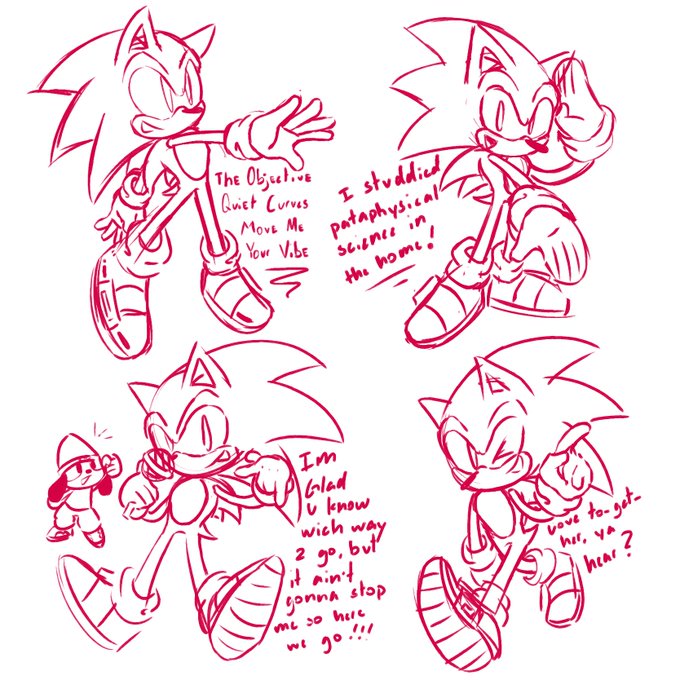 m00r d00dles #SonicTheHedgehog #sonic #parappatherapper #parappa 
