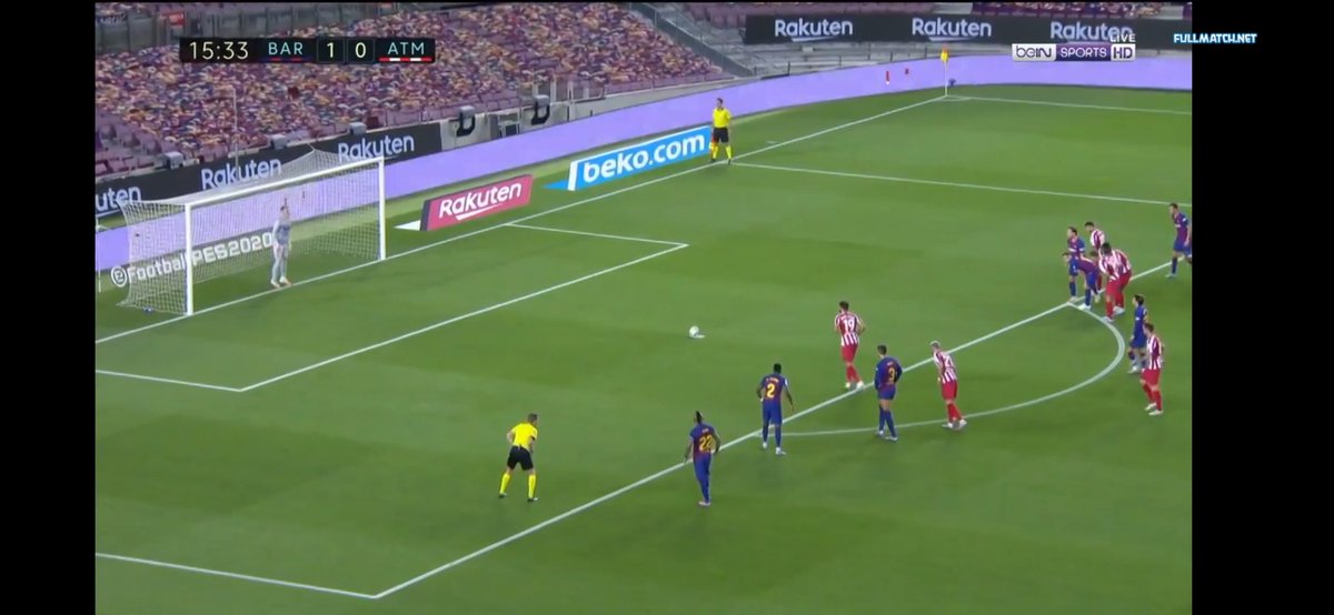 But this time he thought of shooting on the right side but Ter Stegen saved it. Now how did I got to know were Costa will shoot?. Look at the image and Costa's body posture. Here, Costa is taking a runup kind of centrally and his body is near to erect. Giving a clue he will shoot