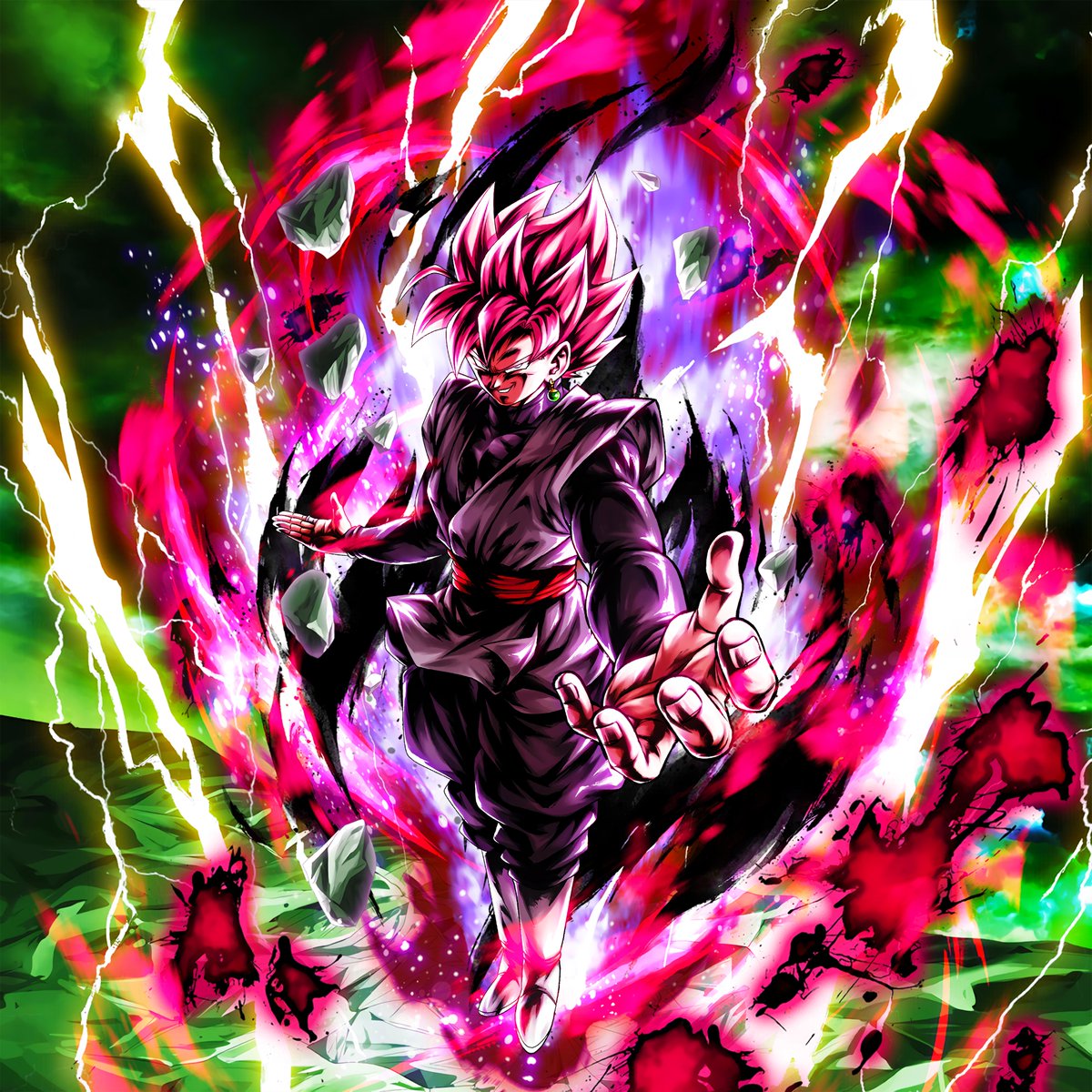 Goku Black Rose Wallpaper 4k Pc Wall4k