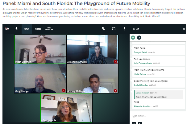 miamidadetpo's tweet photo. Miami-Dade TPO Executive Director Aileen Bouclé discussing how the #MiamiSMARTPlan Demonstration Program is providing creative solutions during the #CoMotionMIAMILIVE “Miami and South Florida: The Playground of Future Mobility” session https://t.co/BdcQOAYETM https://t.co/6Dvl04SptA