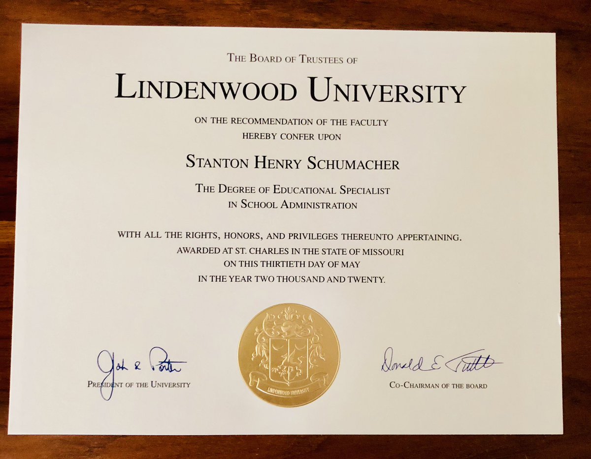 StanSchu's tweet photo. Diploma arrived today!! https://t.co/nOfrIB5Hca