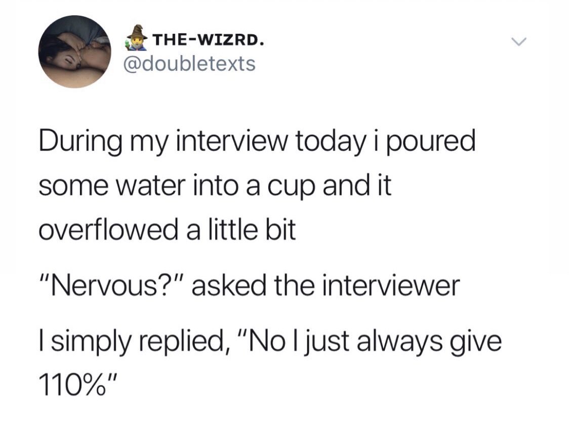 RudeBalloons's tweet photo. #smoothoperator #job #interview https://t.co/UZVnmVeA3S