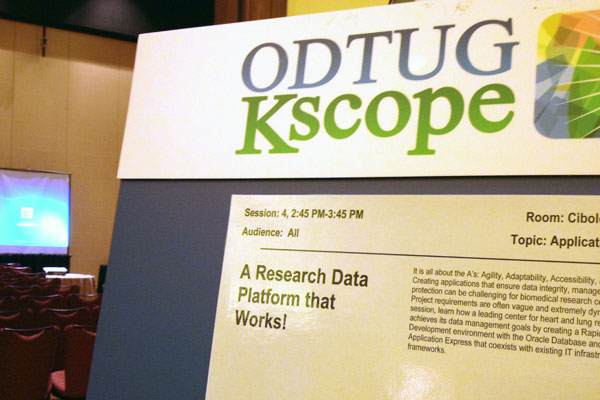 Looking back, coming out of my shell to speak at a conference was perhaps a turning point in my career. Special thanks to @martindsouza & @dmcghan for inviting me to #Kscope12, & @joelkallman for attending a session delivered by a nobody. #KscopeThrowback #ResearchDataManagement