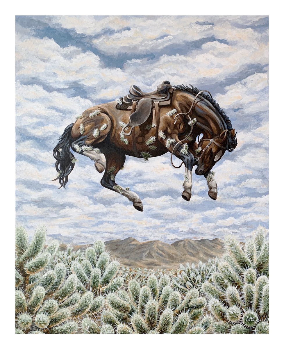 jolee_french's tweet photo. Jumping Cholla // 24x30 acrylic on canvas

Big proud of this. Put a lot of work into details with this piece so I’ll be sharing some close-ups! :) https://t.co/590vttxV6D