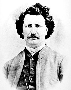 Another Canadian, both a first Canadian and of European immigrant heritage: the great rebel and fighter for justice and the Metis people, Louis Riel. /10 #WhatCanadiansLookLike  #CanadaDay  #becauseits2020  #Canada  #thread  #LouisRiel