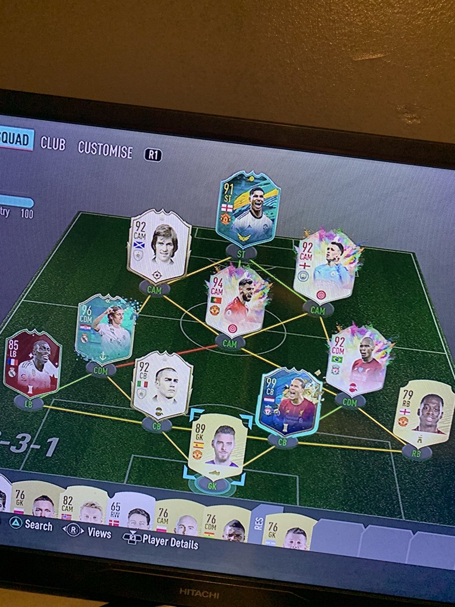 CallumConn's tweet image. Rate my squad! @Castro1021 @Nick28T