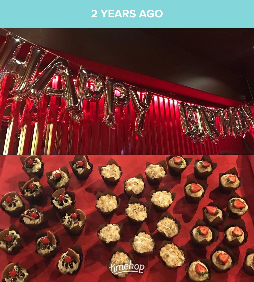 Throwback 2 years ago to dessert themed cupcakes for Graeme’s 40th birthday. Sundae, lemon meringue pie and strawberry cheesecake 🧁🧁🧁