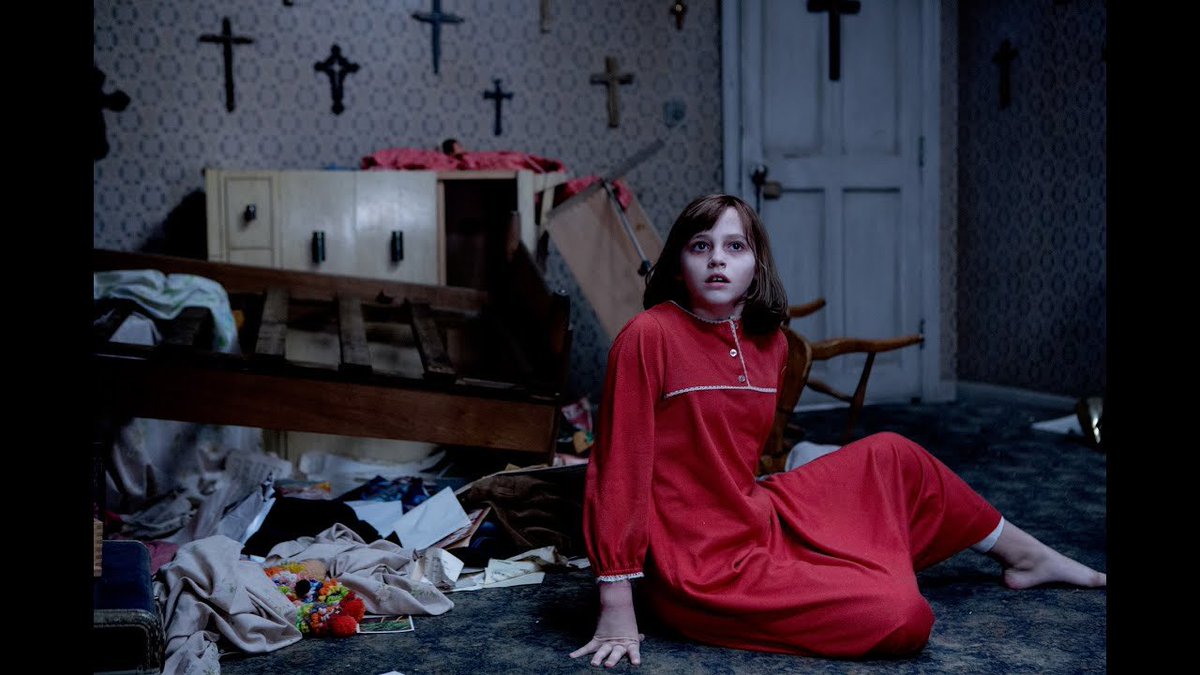 JasonYondu's tweet image. 139 #死霊館エンフィールド事件 #Conjuring2
ホラー苦手だけど死霊館シリーズに手を出してみた

実際にあった有名な心霊現象事件を元にした映画とあってすごく怖かったんだけどおじいちゃんとへそ曲がり男？がちょっと滑稽に見えた笑

ラストのあとがきの文とエンドロールが1番怖かった
#Statham洋画