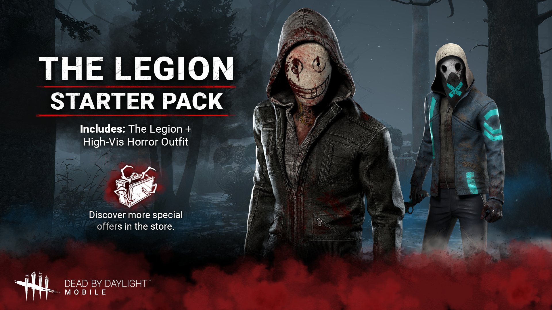 Dead by Daylight Mobile - There's no turning back now. The Starter Killer  Bundle is now available for 30% off in the Store.