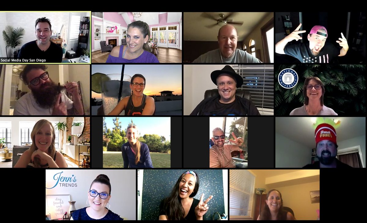 Thanks to all our speakers, sponsors and attendees for making the first ever Social Media Day San Diego 3-Day Virtual Summit a success! 

🍻 Cheers to the day we can gather in-person once again!