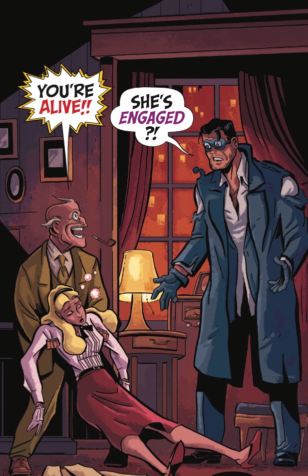 Today marks 5 years since the launch of  @DynamiteComics' WILL EISNER'S THE SPIRIT, by Matt Wagner (W) Brennan Wagner (C) and me -- a 12 issue jog though The Spirit's canon / a 12 month boot camp in which Matt hammered me into a proper cartoonist. SO grateful to and for this book.