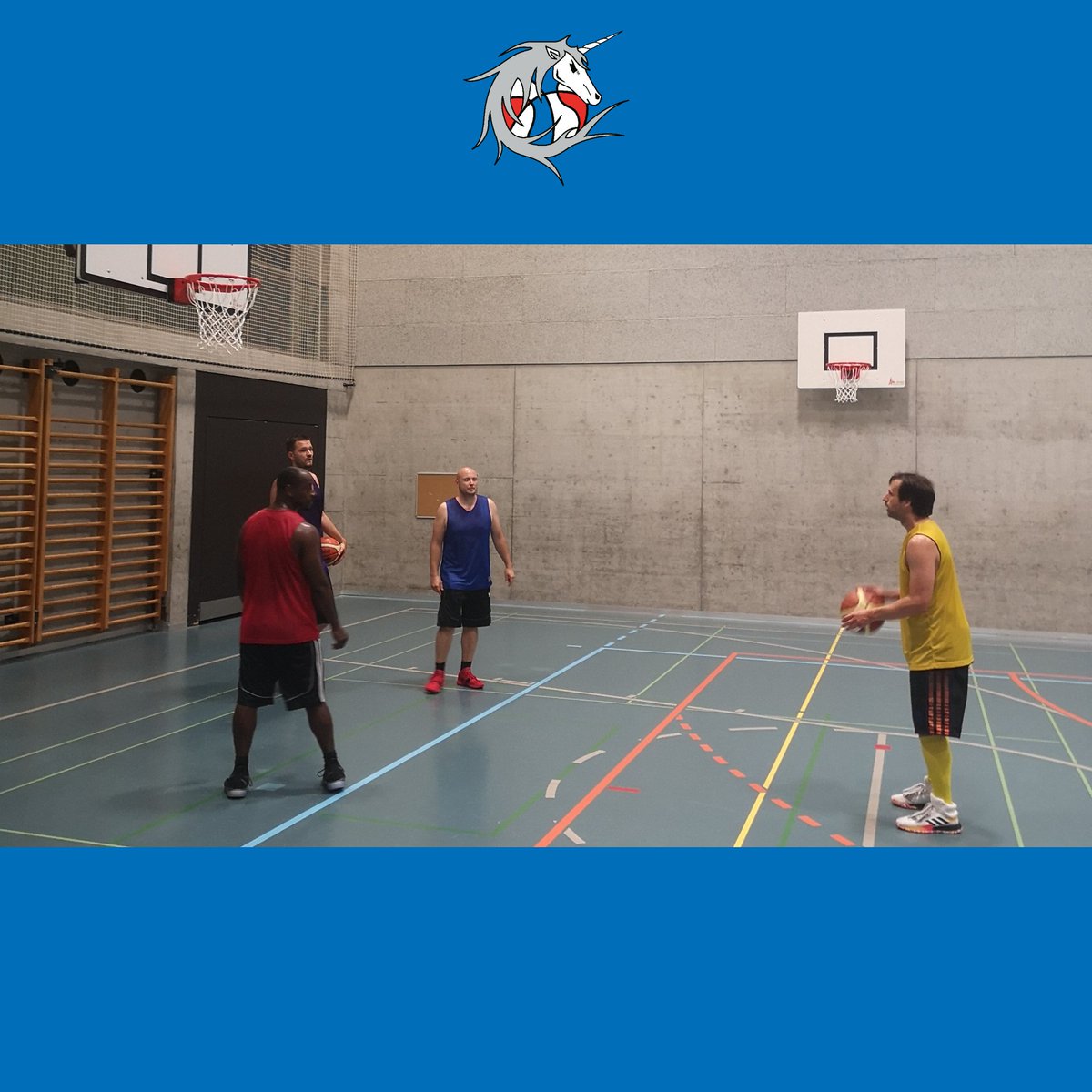 unicorn02basket's tweet photo. 🏀#Training🏀
#unicorn #spreitenbach #basketball #limmattal #aargau #probasket #swissbasket #swissbasketball #bball #practice #workhard #playhard #ready #team #teamwork #ilovethisgame #ballislife #GoUnicorn #fiveonfive #freethrow https://t.co/I0YOe1KZhv