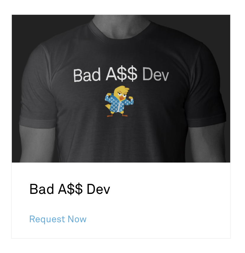 harnessio's tweet photo. Our brand new "Bad A$$ Dev" shirts might be our most popular yet! Get one for yourself—request a demo of Harness CD-as-a-Service or our new cloud cost management solution, Continuous Efficiency, at the link below. 

https://t.co/12LnLkOgJy https://t.co/DwGD2sxnMr