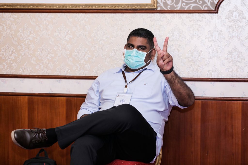 Mohamed Sharhaan Waheed tweet media