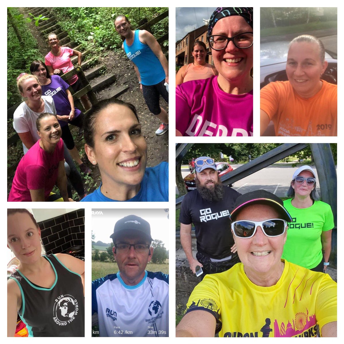 Great first day of <a href="/RunATWorld/">Run Around The World</a> for our <a href="/RogueRunRipley/">RogueRunnersRipley</a> members, clocking up a combined 185 for #TeamNorth #RATW. Roll on day two!! <a href="/JogDerbyshire/">Jog Derbyshire</a>