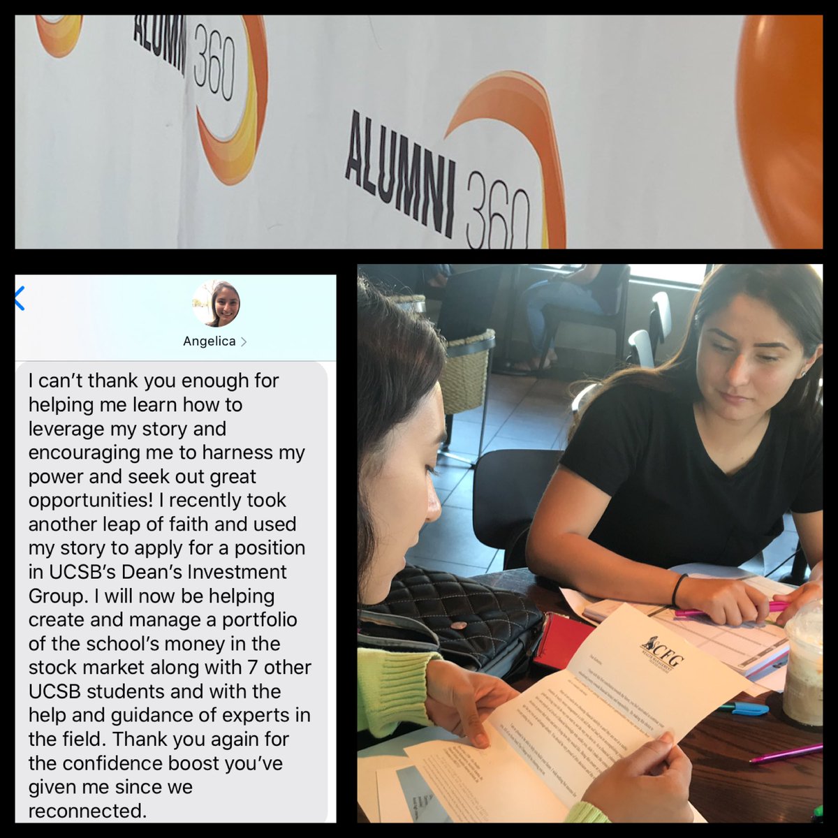alumni_360's tweet photo. Congrats Angelica who’s helping @ucsb invest millions and she was selected for the ‘@GirlsWhoInvest internship this summer. 

She is the perfect example of using your creative thinking to not only enhance your financial position but to also give back and help others learn FinLit https://t.co/lfJ9a1BImr