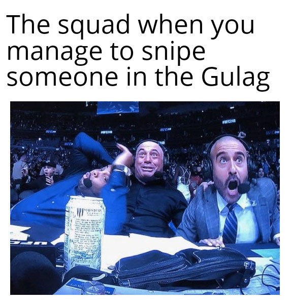 MonkHouseof's tweet photo. Definitely struggling with snipers in the Gulag in season 4! 😂 #Warzone #warzoneupdate #Memes #Warzonememes #Gulag #gulagmemes #streamer #SmallStreamersConnect #smallstreamer #twitch #SupportSmallStreamers #twitchstreamer #funny https://t.co/JmUyr35VV1