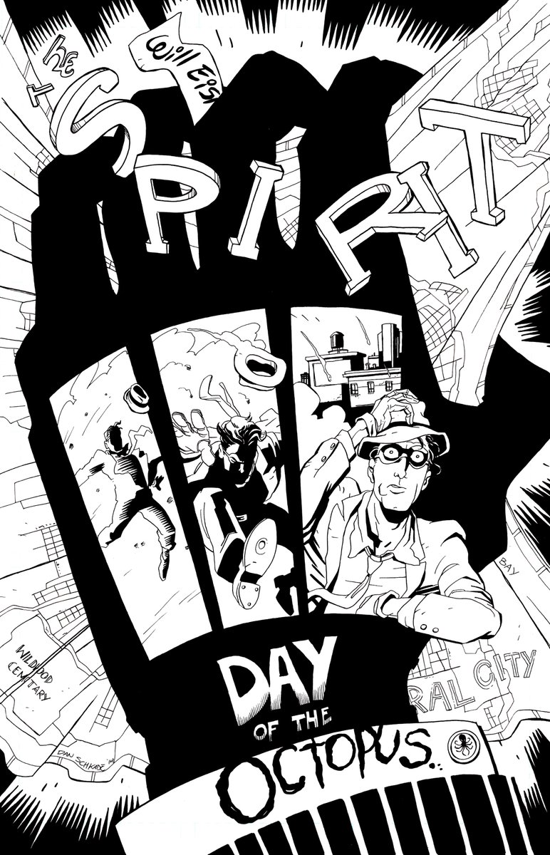 There were a TON of rounds of tryouts for this book. First, I did these spec pages -- you can see I was still using the super fine SAN HANNIBAL microns. Some good stuff here and there, but there's a pervasive stiffness. It was that last pinup that ended up pushing me forward.