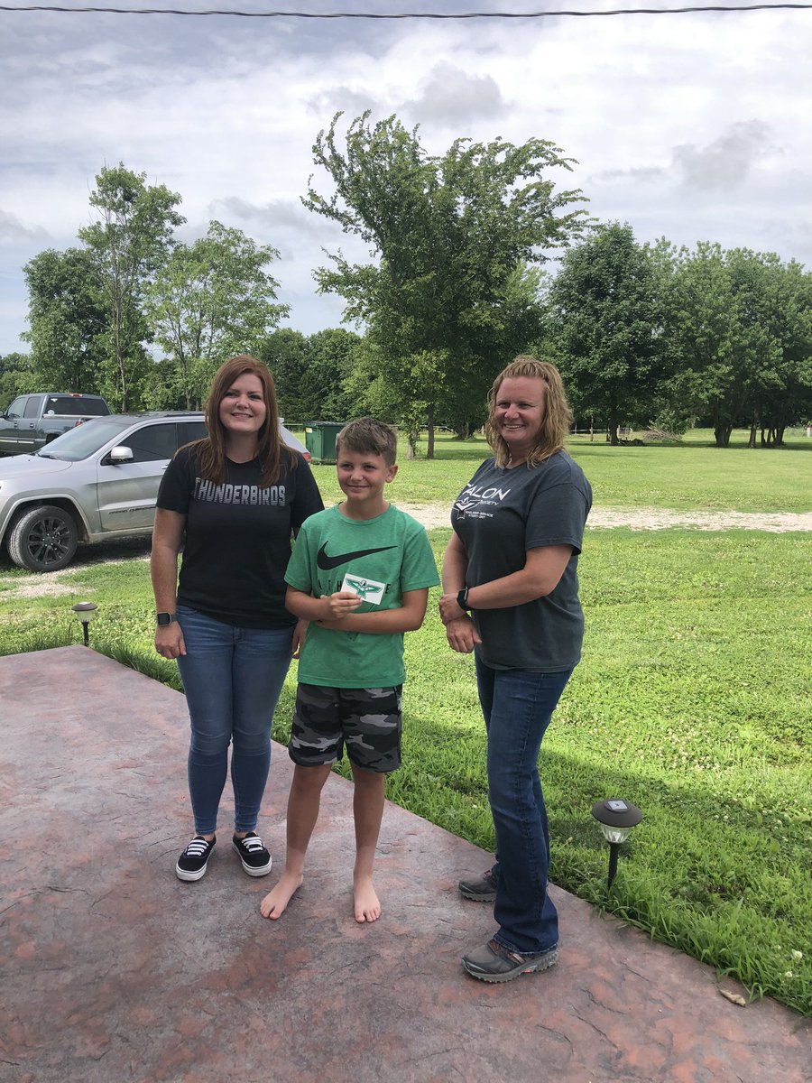 NorthCallawayMS's tweet photo. NCMS Principals are on the move meeting middle school students from across the district! The caravan will continue throughout the month and the beginning of August. If you haven’t already, please complete the Welcome Visit Survey. #ThunderbirdProud https://t.co/Xvjb260Oqu