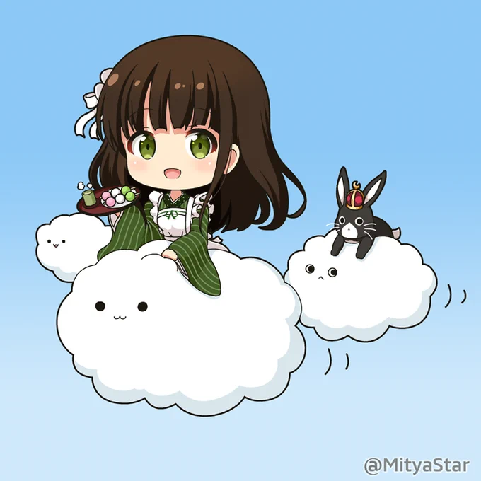 もくもくもくようび～ 千夜 ??? #gochiusa 