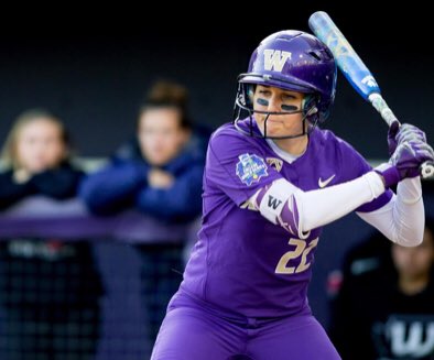 And then there’s walking highlight reel, University of Washington shortstop and PAC-12 Defensive Player of the Year, Sis Bates, who has 73,000 Instagram followers and gained about 40,000 since the last Women’s College World Series. Social media presence is marketable.