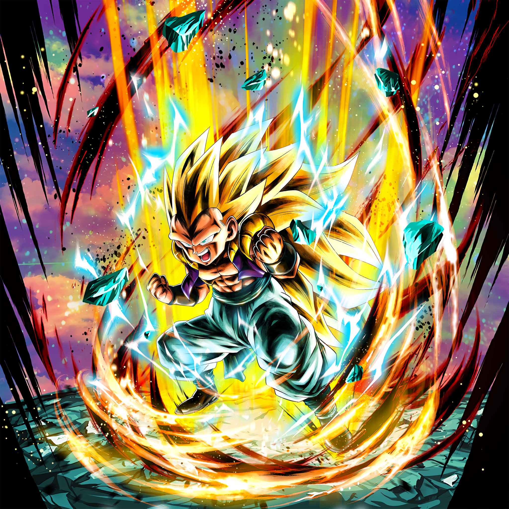 Gogeta Super Saiyan 3 Wallpaper