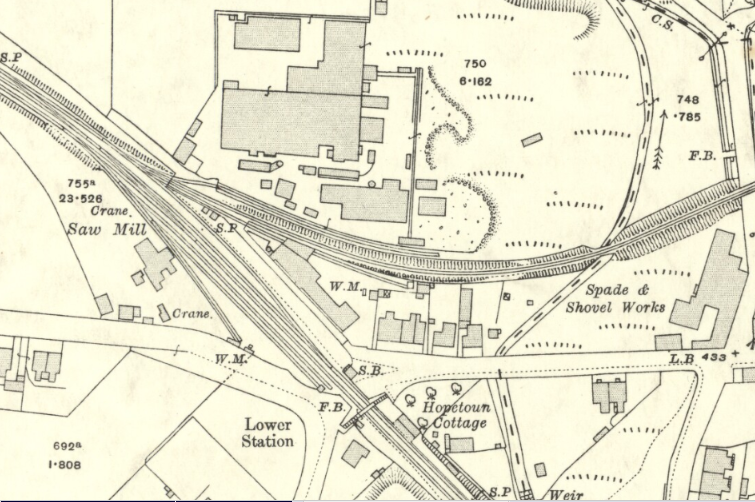 the floor 'is laid with cast-iron plates' and Scoon was wearing hob-nailed boots. Scoon ran ahead of the wagons but slipped on the floor plates and fell. Fortunately he only bruised his left leg - it could have been a lot worse. #SWOS20