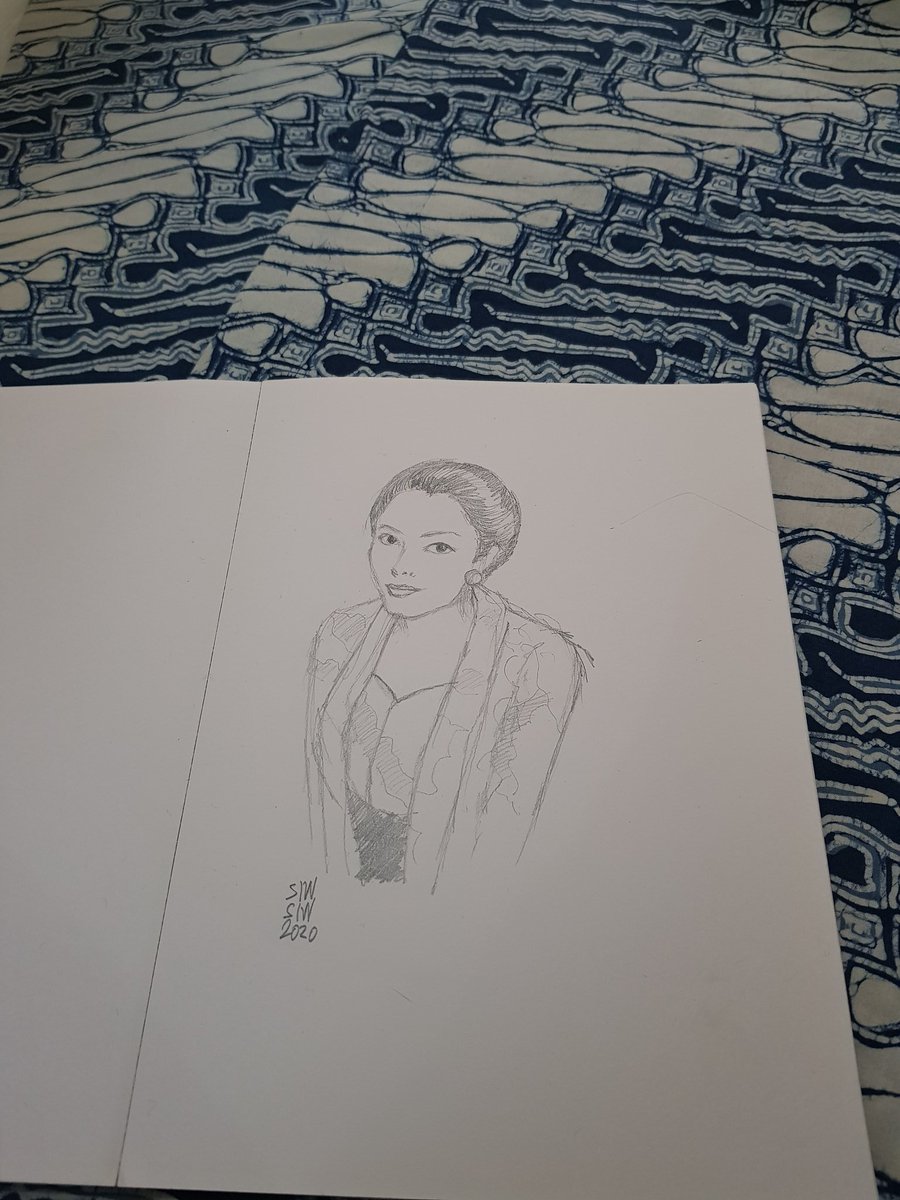 kebaya drawing