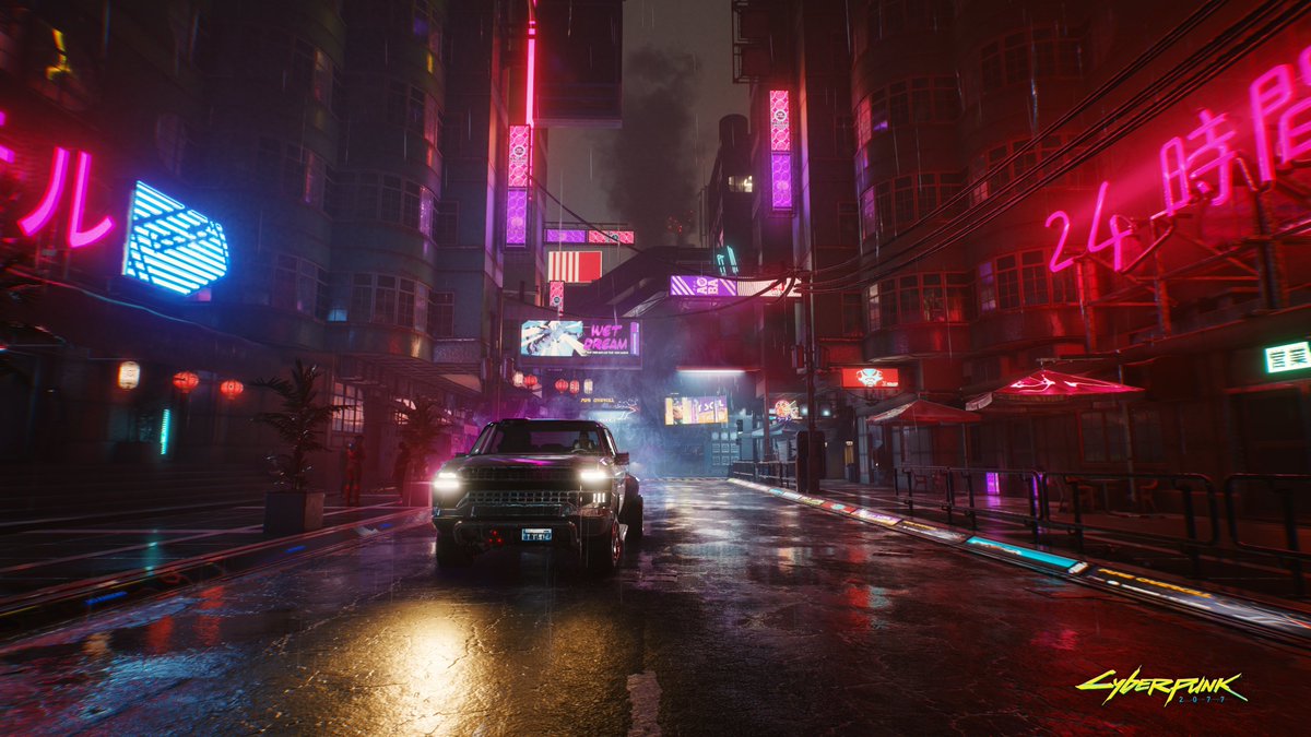 Who's ready to hit the streets of Night City?

#Cyberpunk2077 | #NightCity