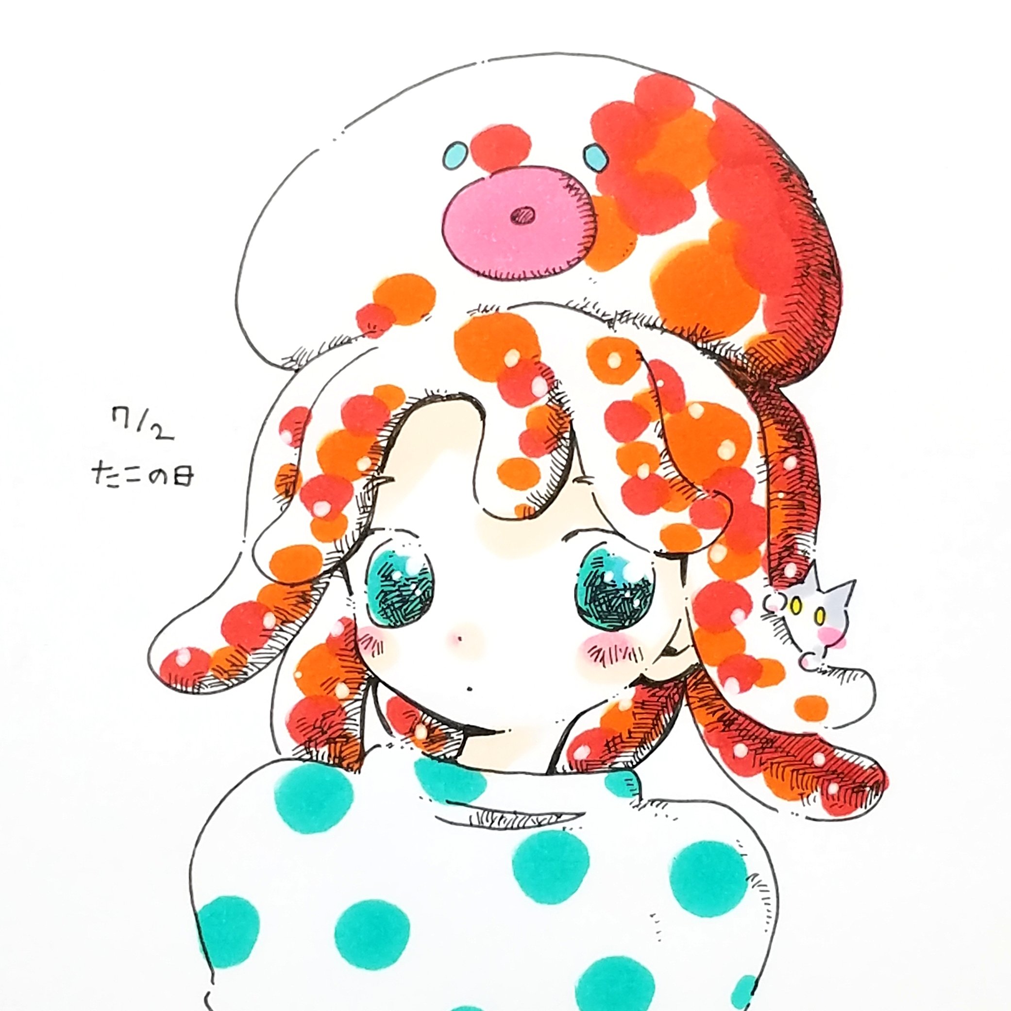 ちゃだるみオンラインイラストレッスン Sur Twitter たこの日 今日は何の日 今日はなんのひ コピック コピックマルチライナー イラスト いらすと Copic Ilust 蛸の日 T Co Pxypblf9a1 Twitter
