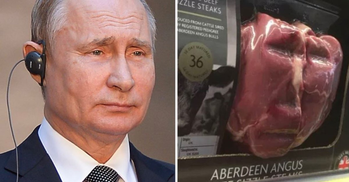 MeatMeatGo's tweet image. You can’t mis-steak this face. Even Putin is trying not to laugh!
#rareappearance #meatjokes #meatocracy 🥩🔥