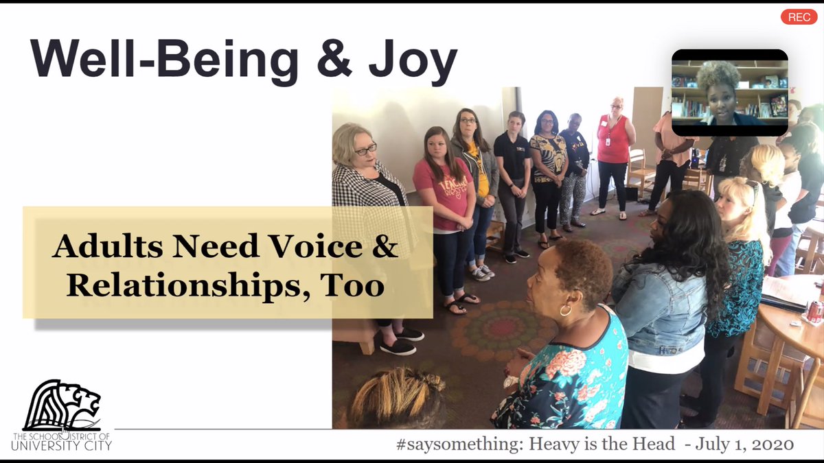 So many inspiring messages today thank you for sharing <a href="/UCSharonica/">Sharonica Hardin</a> #saysomething