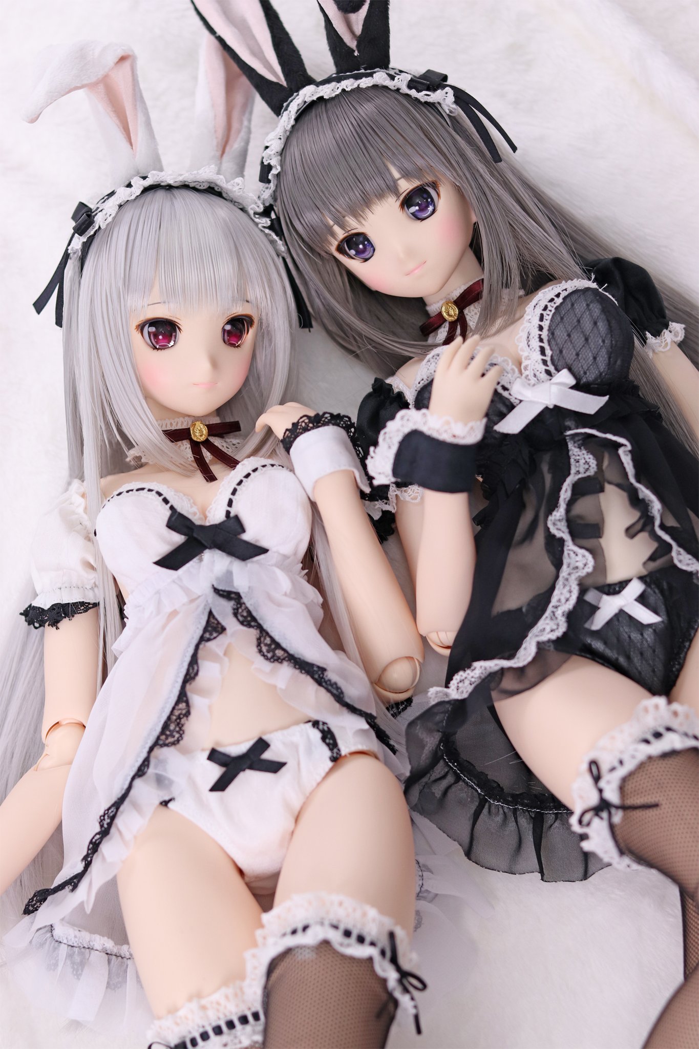 アゾン1/3ドール かの / 月夜のメイドうさぎさん 完成品ドール