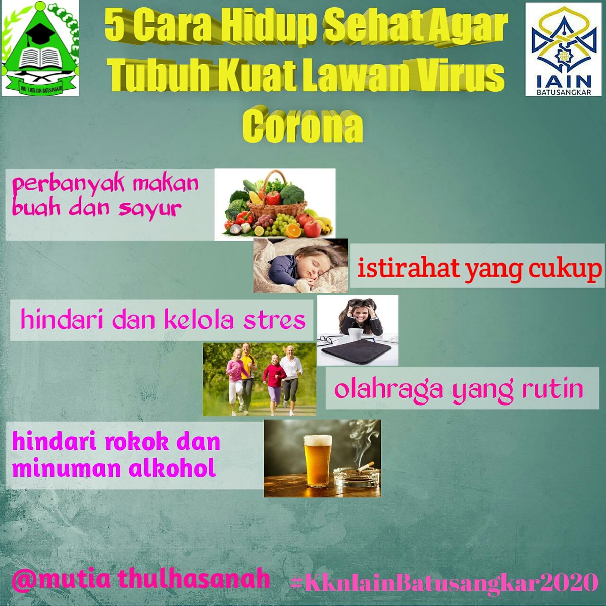 thulhasanah's tweet photo. #KknIainBatusangkar2020 https://t.co/oBkiAedsDK
