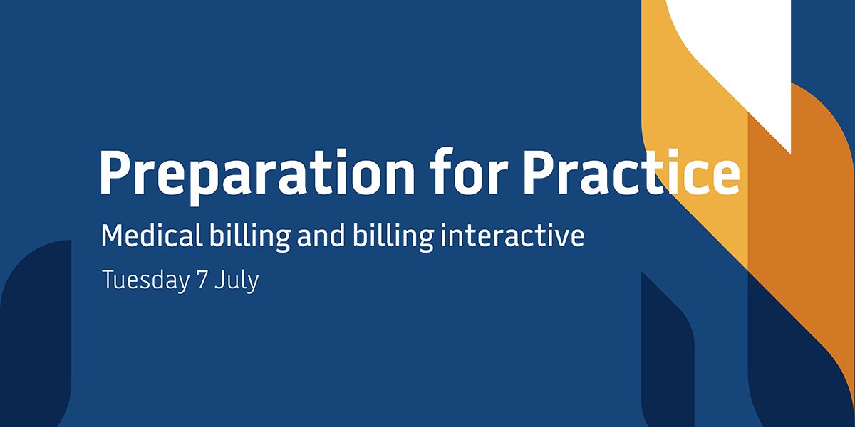 RACSurgeons's tweet image. The next #webinar in our #PreparationforPractice series will be the “Medical billing and #billing interactive” webinar featuring presenters Margaret Faux and Michael Law. The session will be moderated by Mr Patrick Lo FRACS. 

Register today: bit.ly/2Bm0X21